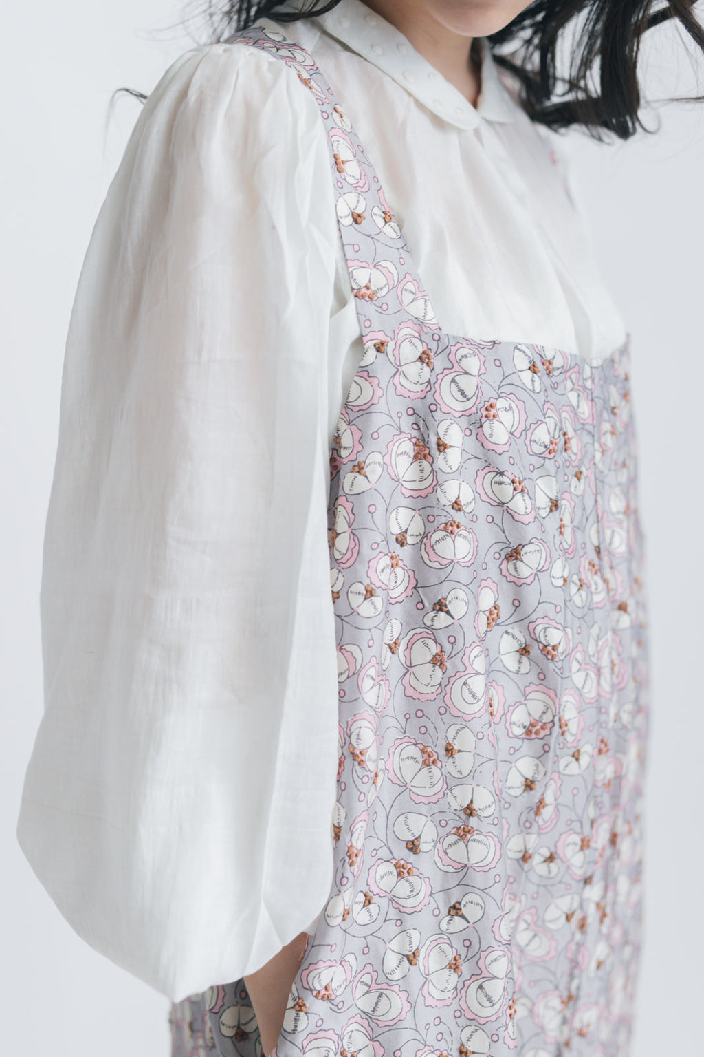 BUNON エンブロイダリー オーバーオール