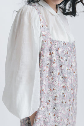 BUNON エンブロイダリー オーバーオール