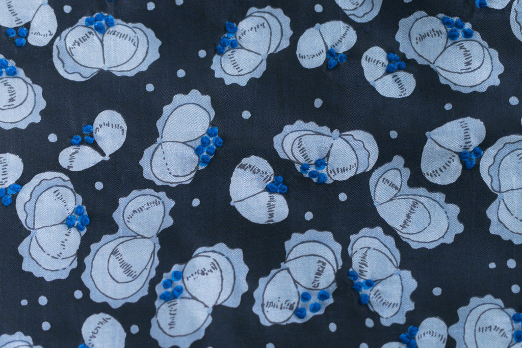 BUNON エンブロイダリー ドローストリングバッグ