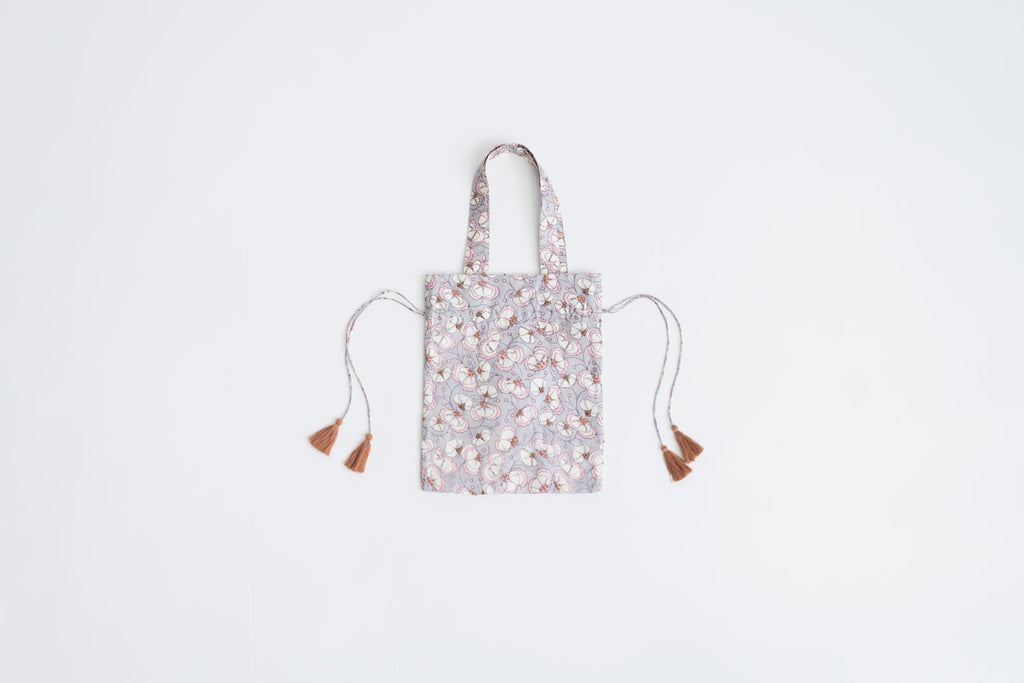 BUNON エンブロイダリー ドローストリングバッグ