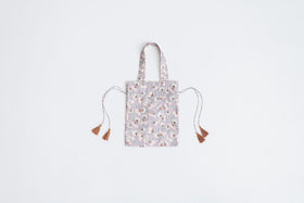 BUNON エンブロイダリー ドローストリングバッグ