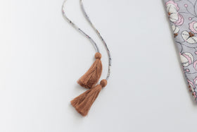 BUNON エンブロイダリー ドローストリングバッグ