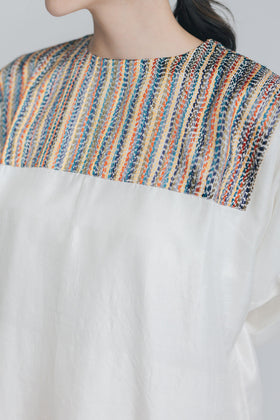 BUNON カンタ スリットドレス カラフル