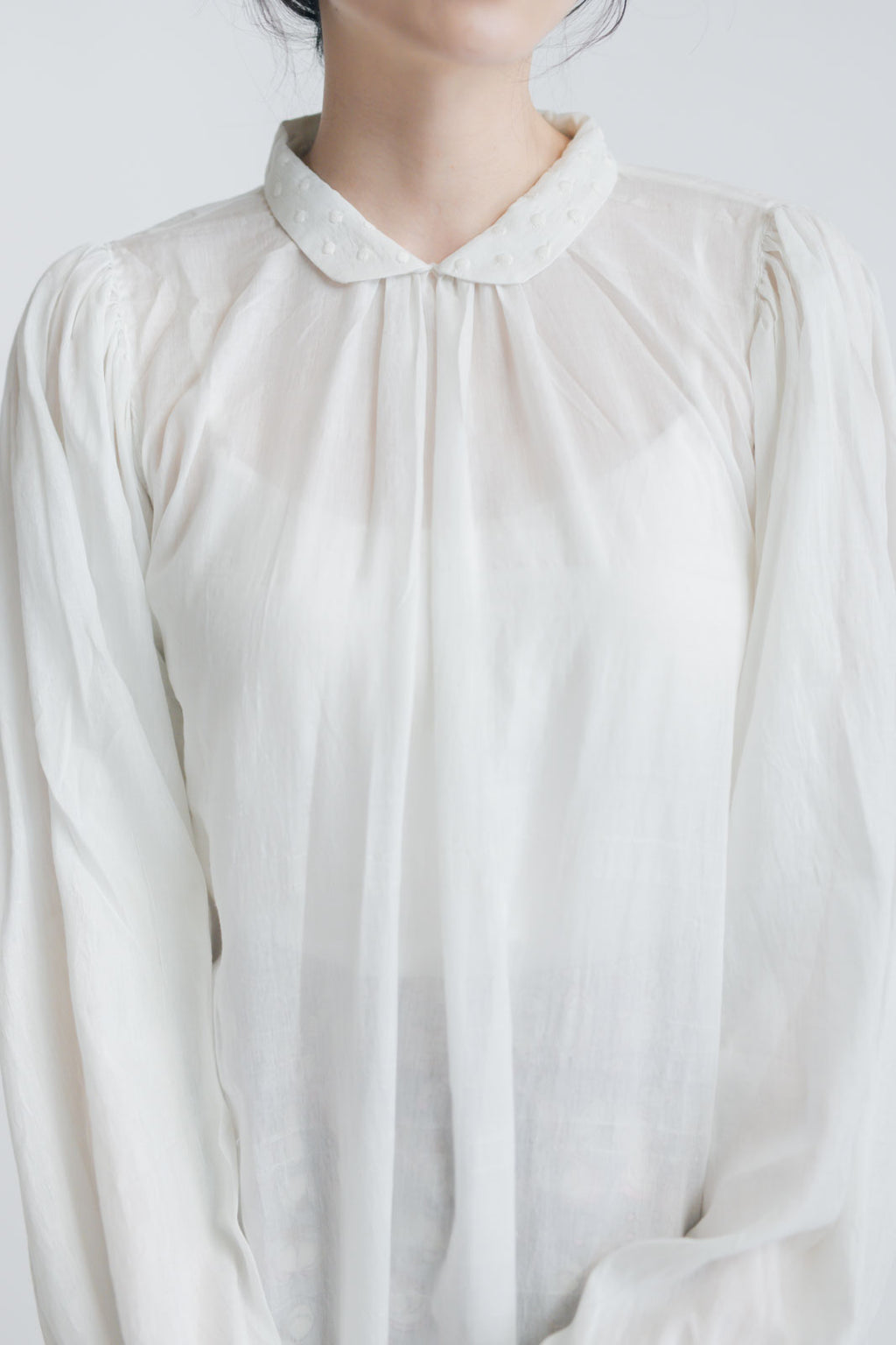 BUNON エンブロイダリー カラータックドレス