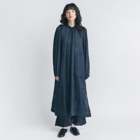 BUNON エンブロイダリー カラータックドレス