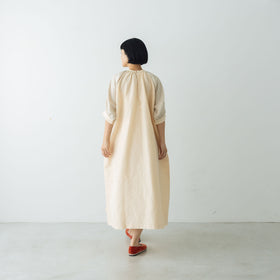 BUNON カンタスリーブドレス エクリュ