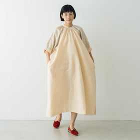 BUNON カンタスリーブドレス エクリュ