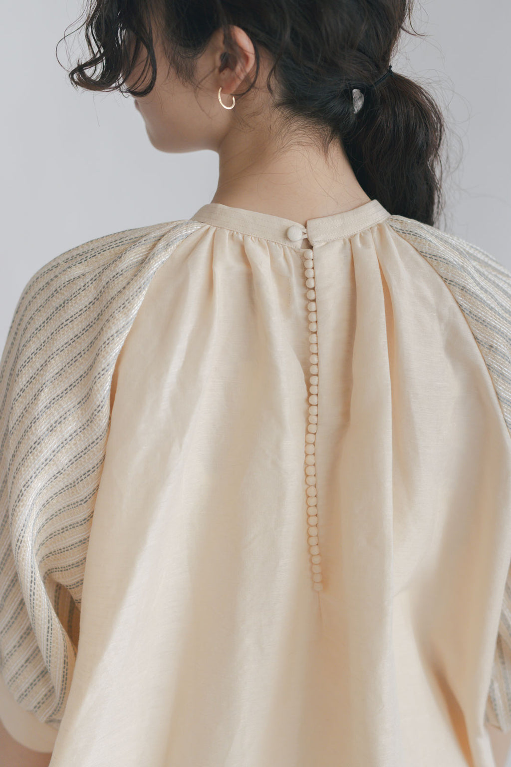 BUNON カンタスリーブドレス エクリュ