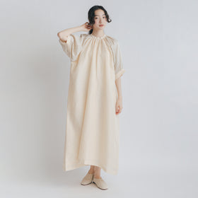 BUNON カンタスリーブドレス エクリュ