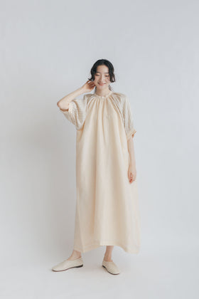 BUNON カンタスリーブドレス エクリュ