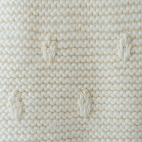 BUNON ハンドニット エンブロイダリー プルオーバー