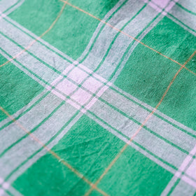 BUNON マドラスリボンキャミドレス