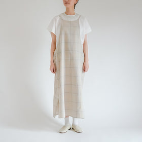 BUNON マドラスリボンキャミドレス