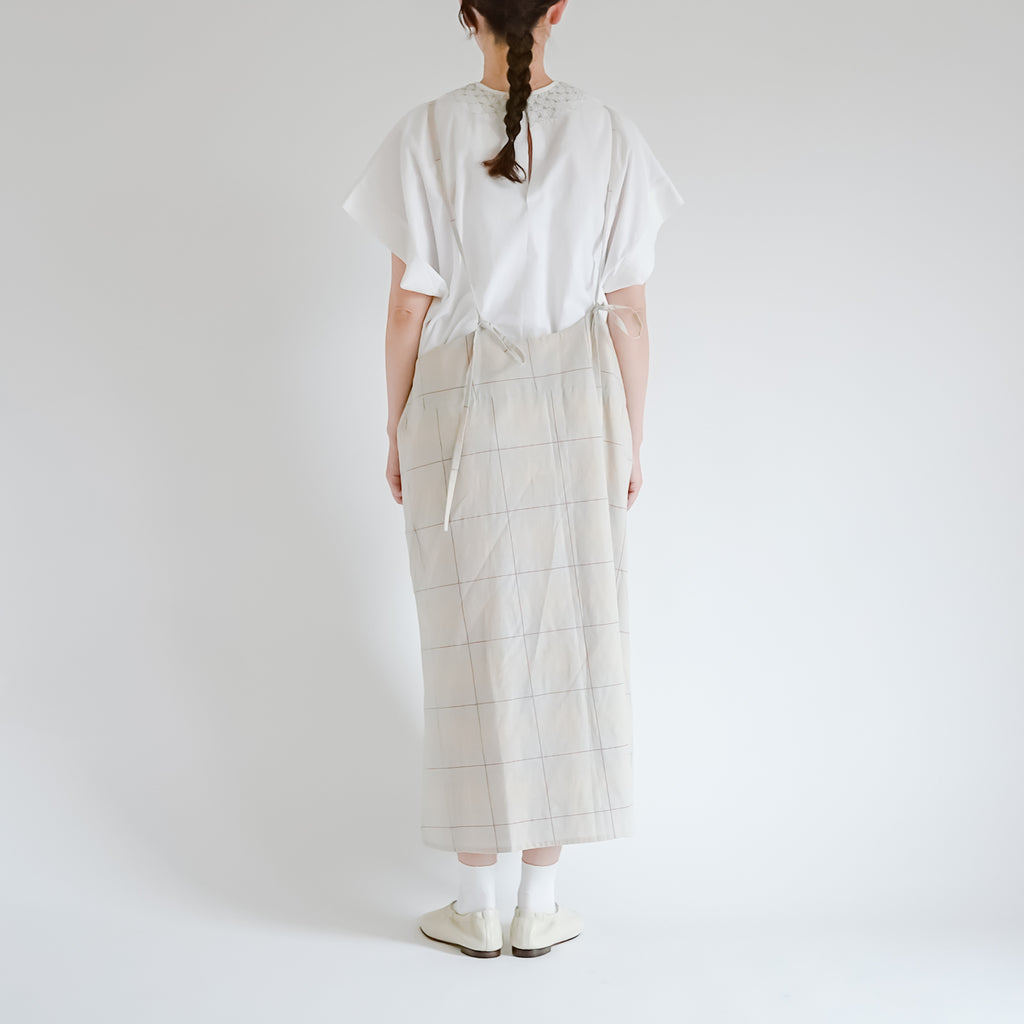 BUNON マドラスリボンキャミドレス