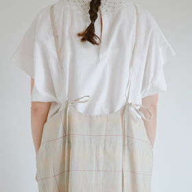 BUNON マドラスリボンキャミドレス