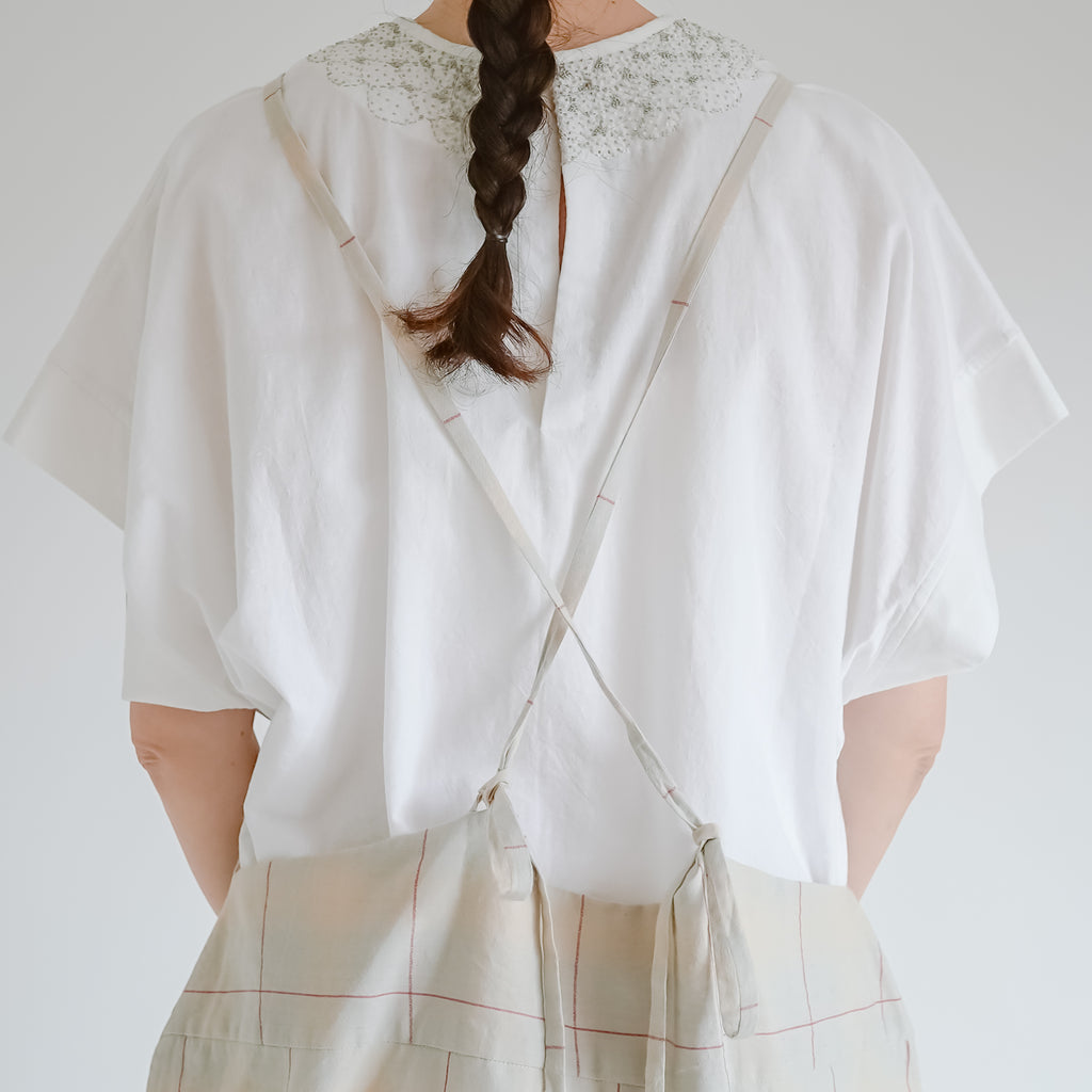 BUNON マドラスリボンキャミドレス