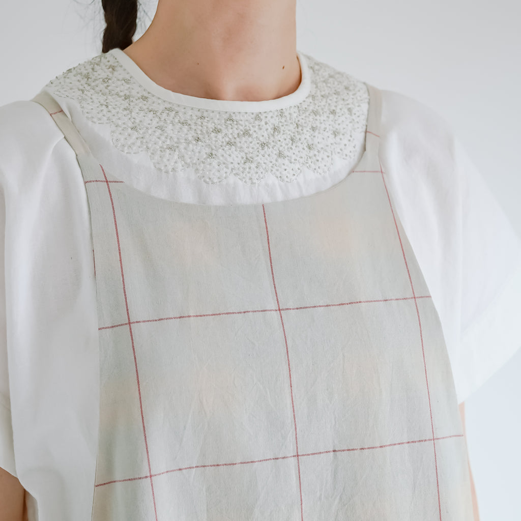 BUNON マドラスリボンキャミドレス