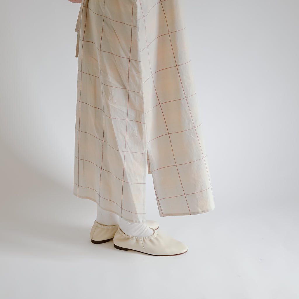 BUNON マドラスリボンキャミドレス