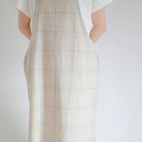 BUNON マドラスリボンキャミドレス