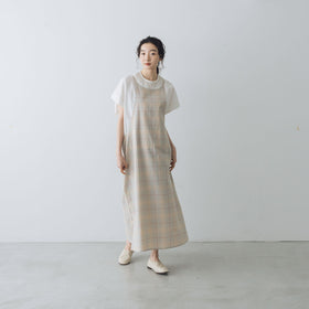 BUNON マドラスリボンキャミドレス