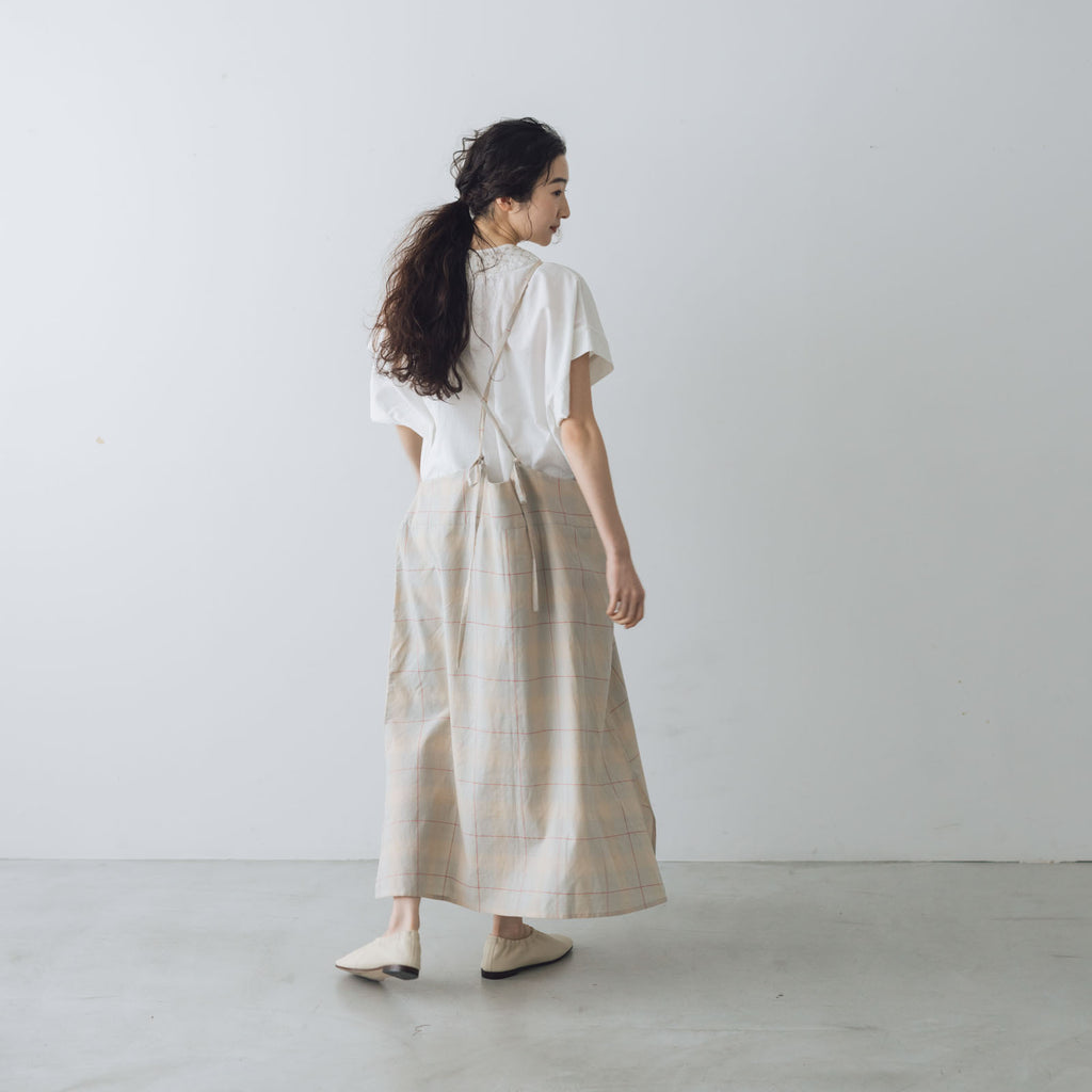 BUNON マドラスリボンキャミドレス