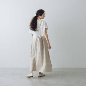 BUNON マドラスリボンキャミドレス