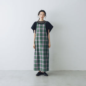 BUNON マドラスリボンキャミドレス