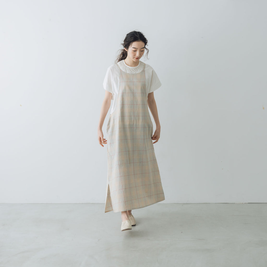 BUNON マドラスリボンキャミドレス