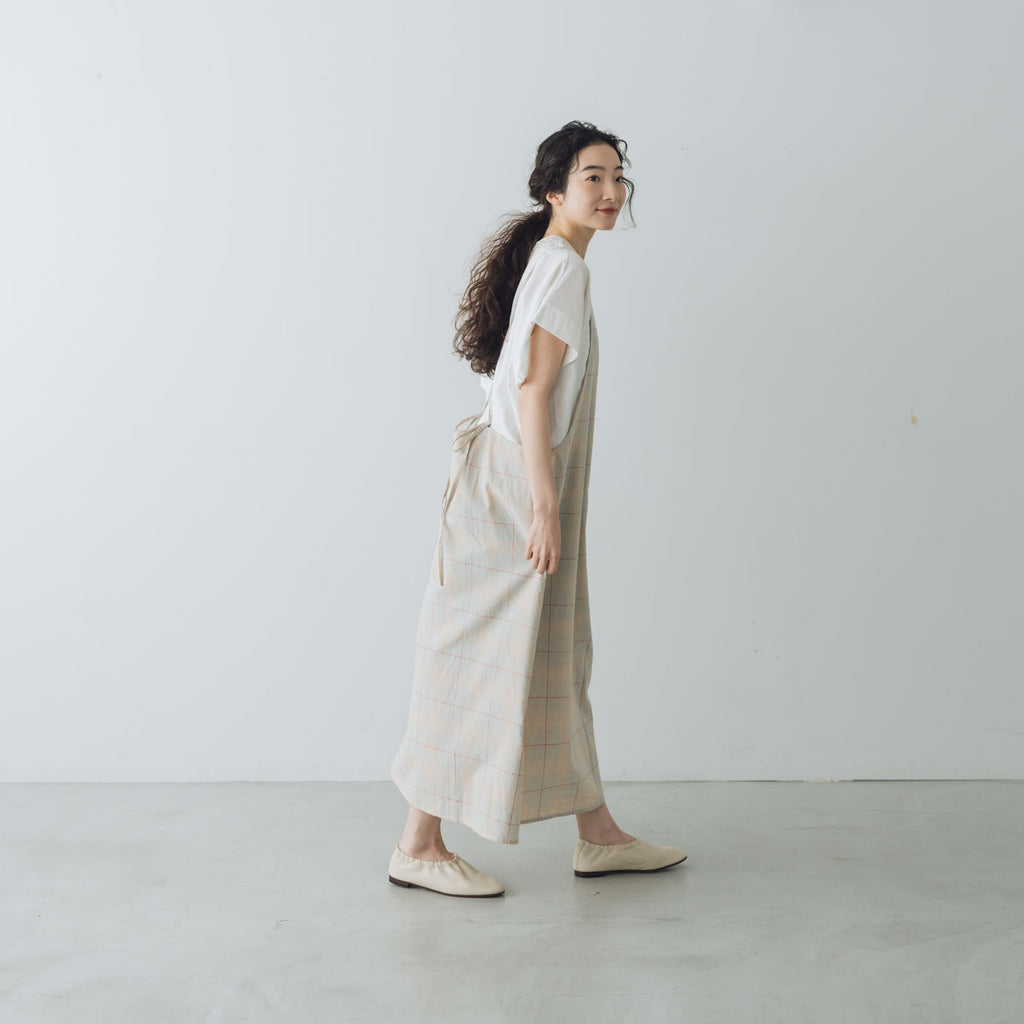 BUNON マドラスリボンキャミドレス