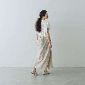 BUNON マドラスリボンキャミドレス