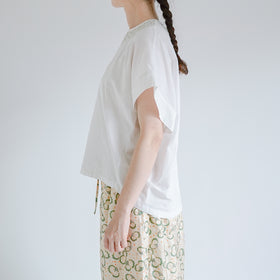 BUNON エンブロイダリーウーブンT