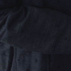 BUNON ラウンドカラーブルゾン ブラック