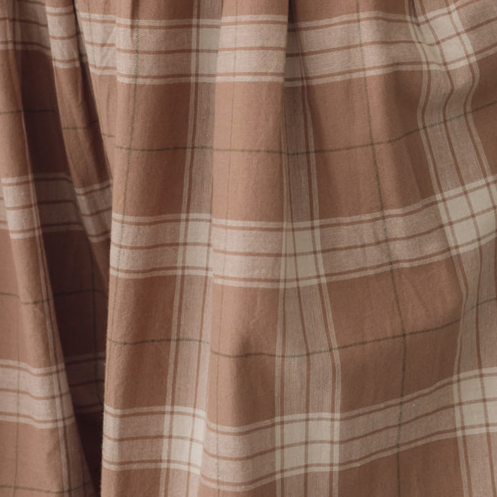 BUNON タックギャザーバルーンパンツ コーラルブラウン