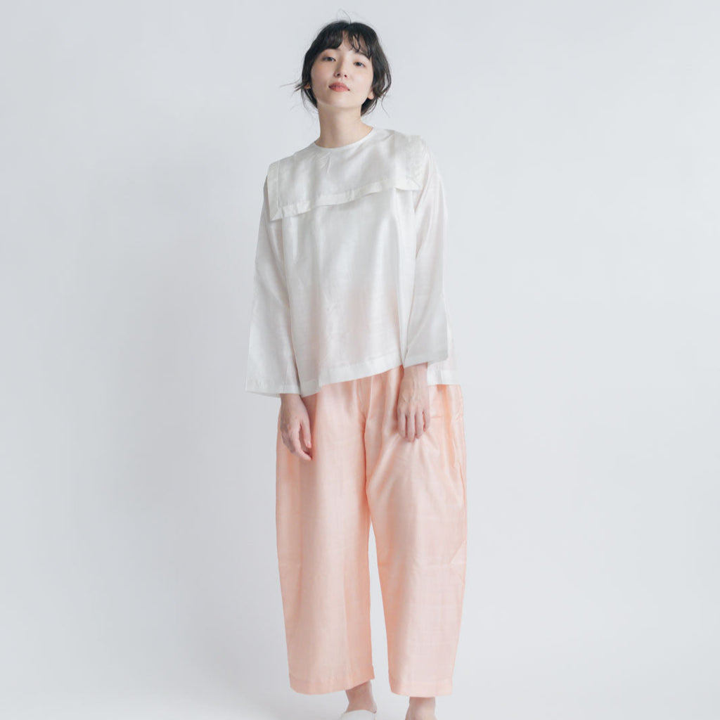 BUNON バックボタンセーラーブラウス