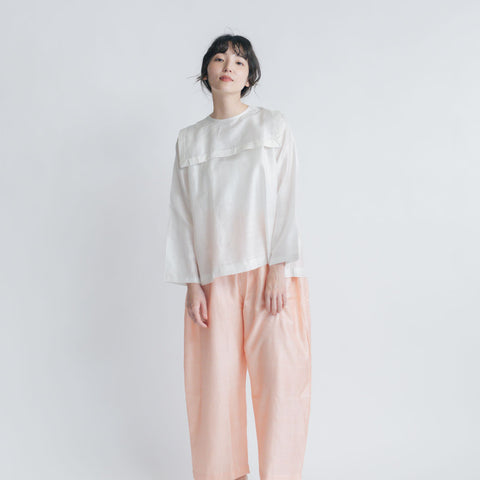 BUNON バックボタンセーラーブラウス