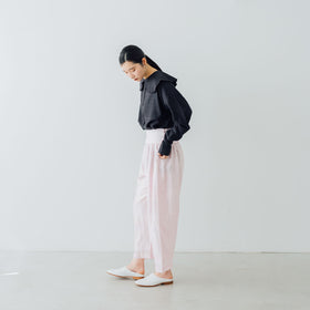 BUNON ワイドベルトパンツ