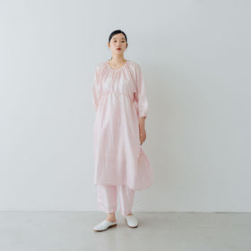 BUNON ワイドベルトパンツ