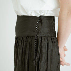 BUNON ワイドベルトパンツ