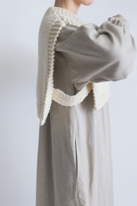 BUNON×ound ハンドニットジレ