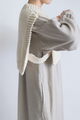 BUNON×ound ハンドニットジレ