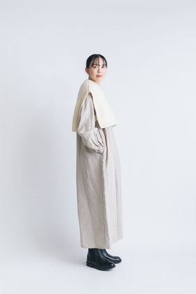 BUNON×ound ハンドニットジレ