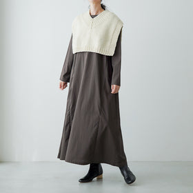 BUNON×ound ハンドニットジレ