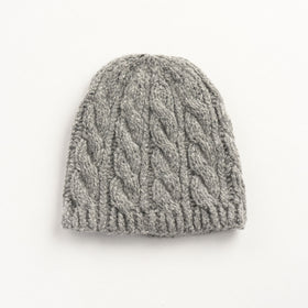 yourwear カシミヤケーブルニットキャップ