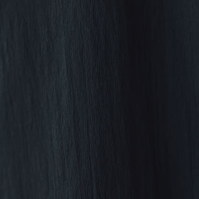 MAGALI オールドコットンナイロンリネン フリルカラーパディットコート ブラック