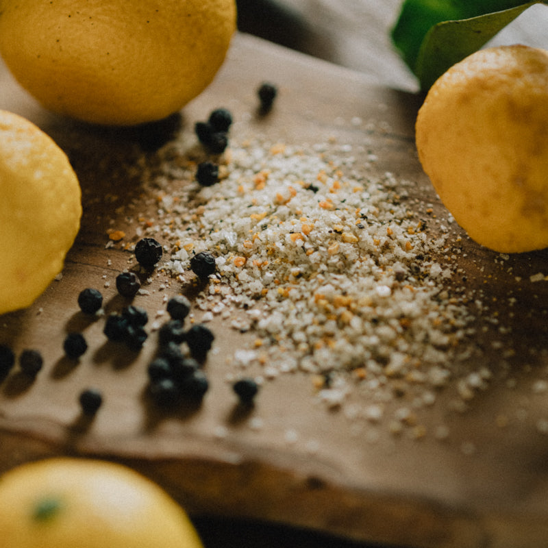 心に風 季節のハーブソルト 2026 Yuzu & Black Pepper *