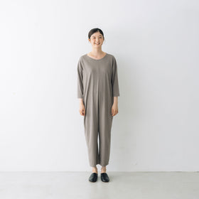 evam eva コットンオールインワン