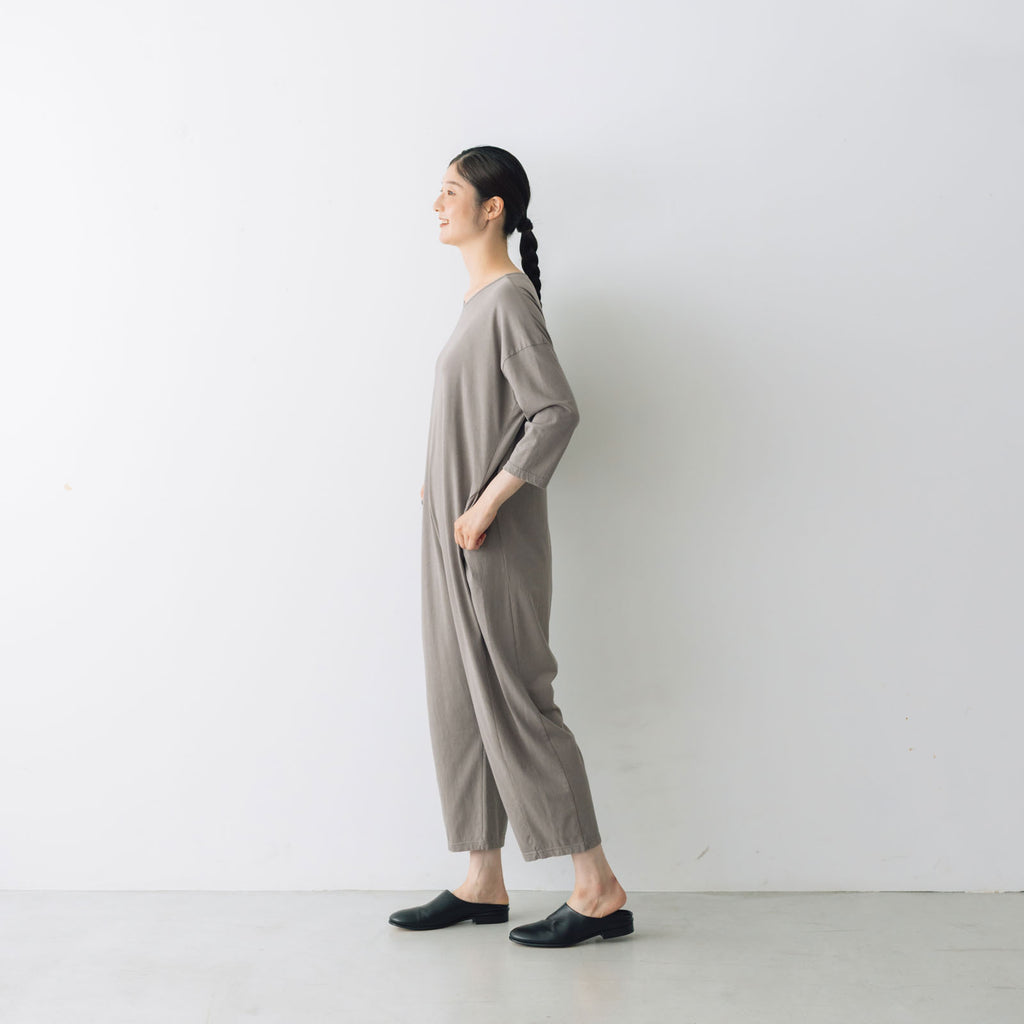 evam eva コットンオールインワン