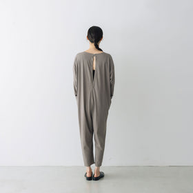 evam eva コットンオールインワン