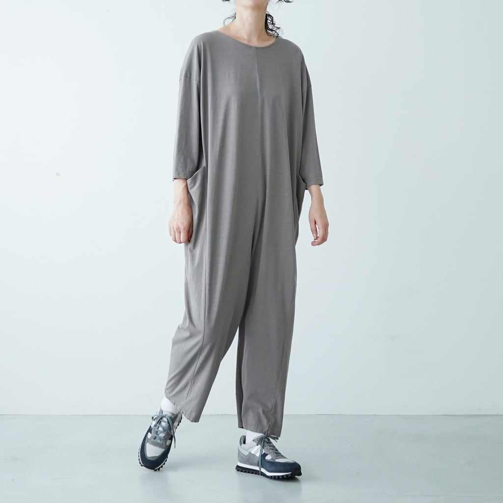 evam eva コットンオールインワン