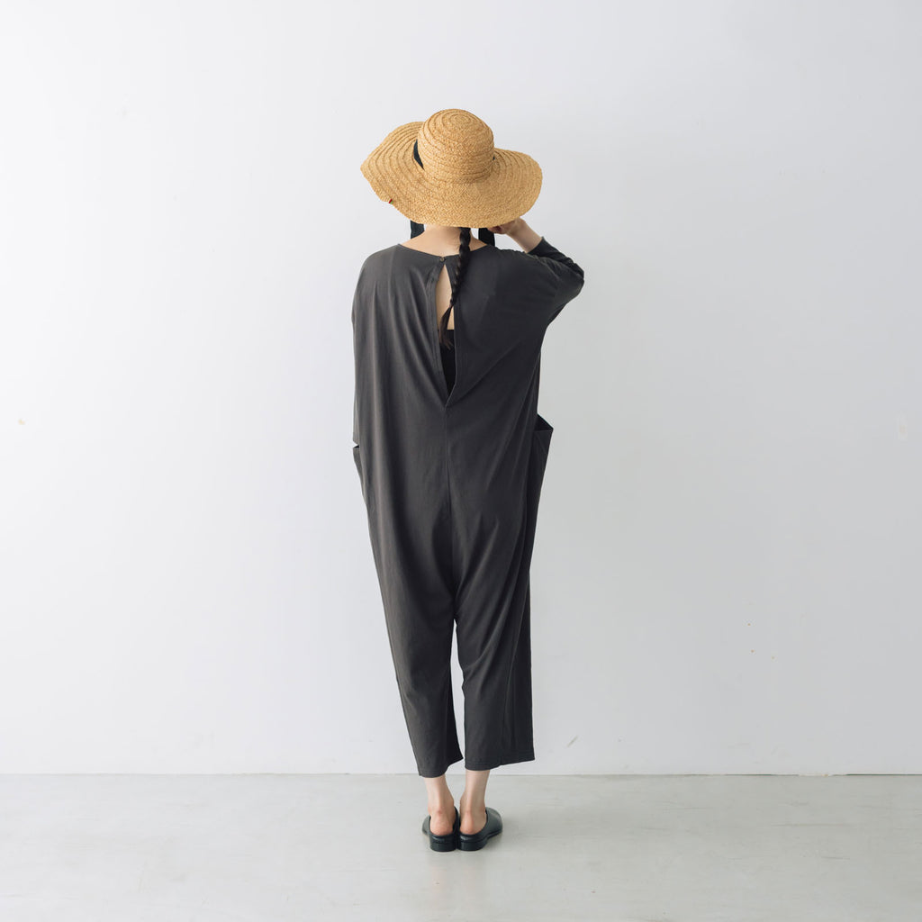 evam eva コットンオールインワン